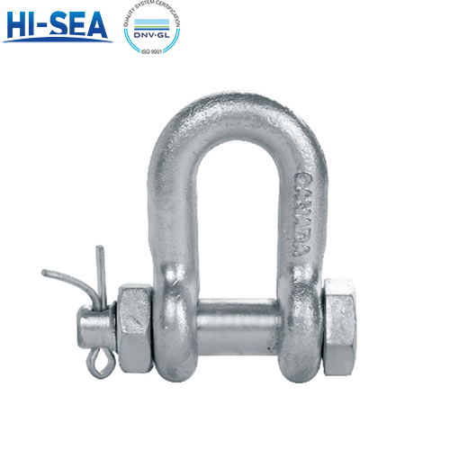 G-2150 Chain Shackle With Safety Bolt Pin